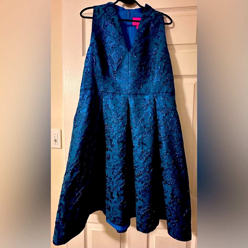 Tea-length party dress